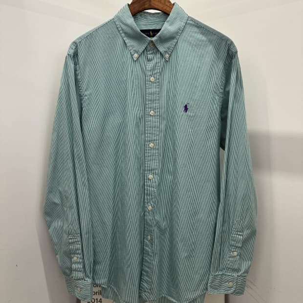 RALPH LAUREN 스트라이프 셔츠 (XL)