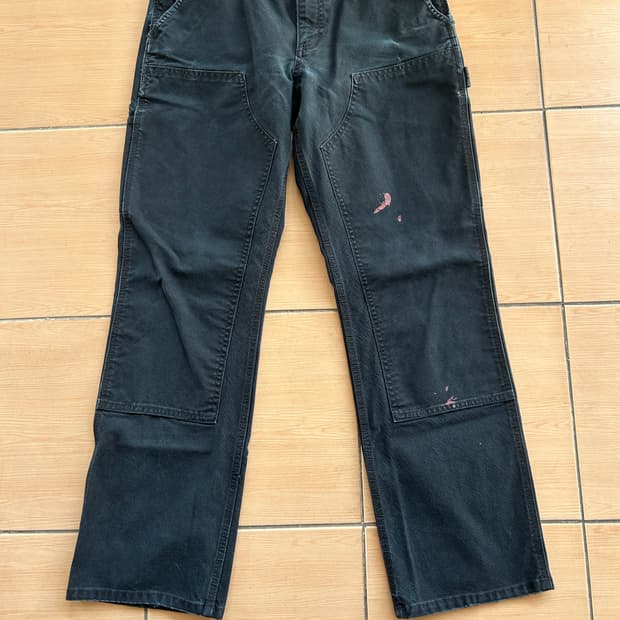 칼하트 더블니 블랙 32in