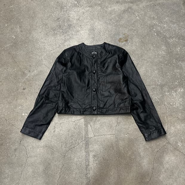 빈티지 이태리 리얼가죽 자켓