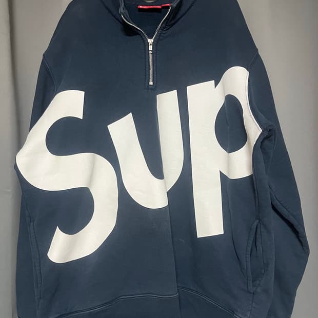 (XL) 슈프림 sup 하프집업