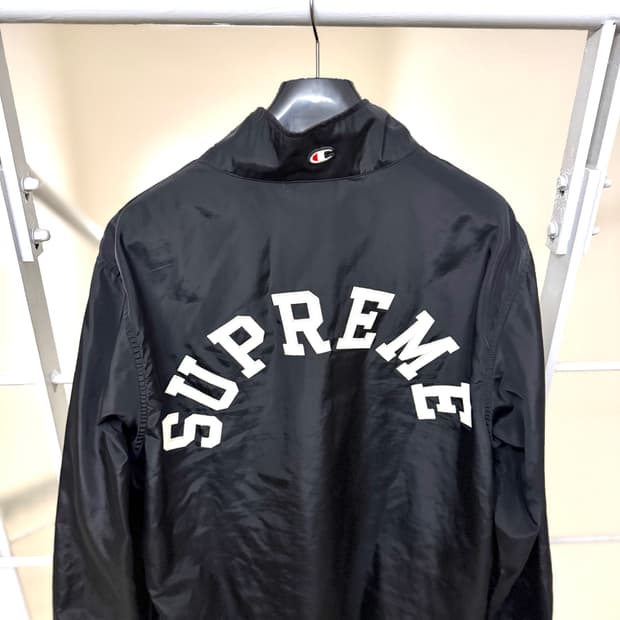 슈프림x챔피온 [정품] 바람막이 (시세 50만) 자수 로고 아노락 L(1