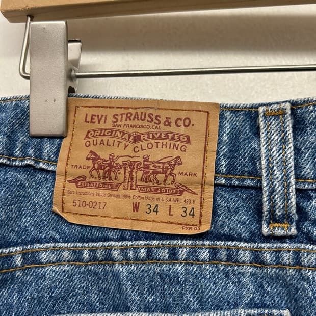 90s Levis 510-0217 denim pants
