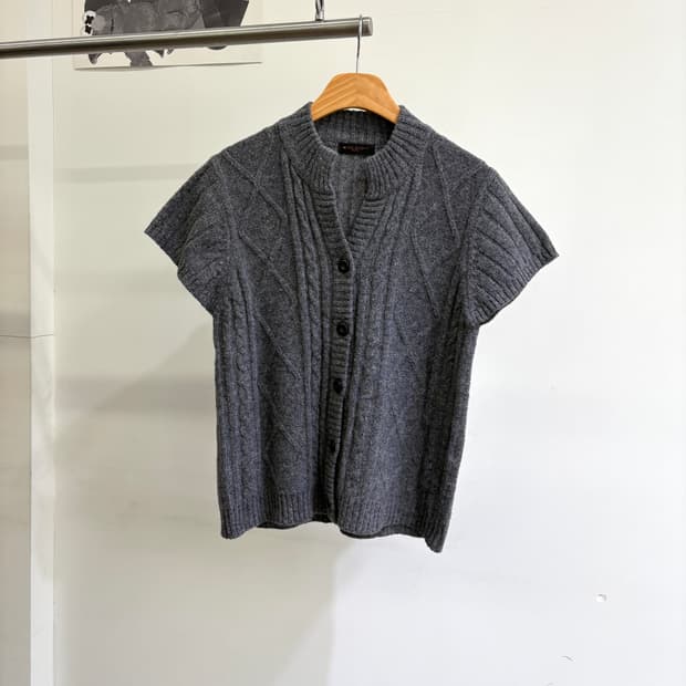 CLEO SUN 니트 반팔