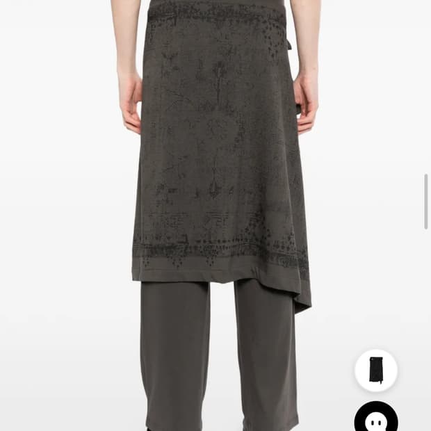 Hyein seo Jersey Scarf Pants