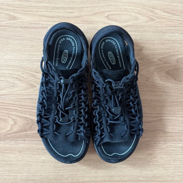 Keen 킨 유니크 블랙 샌들 39(255mm)