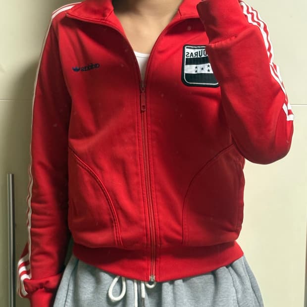 아디다스 온두라드 대장급 레드 져지 