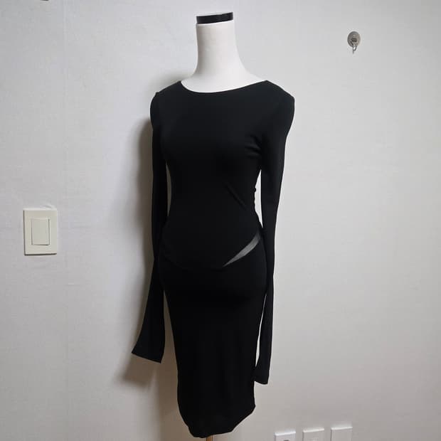 알렉산더왕 블랙 원피스 