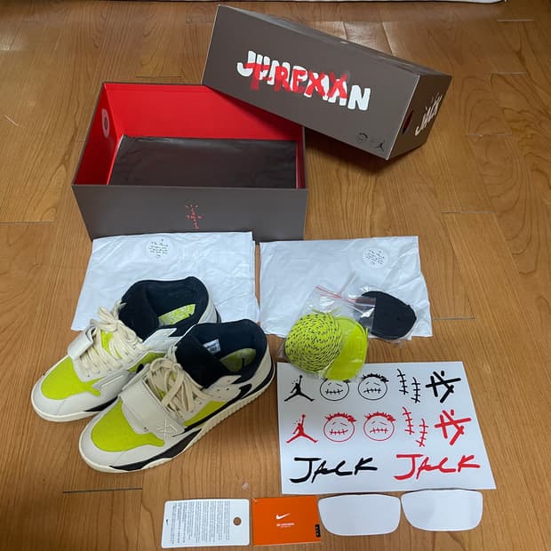 조던 x 트래비스 스캇 점프맨 잭 TR