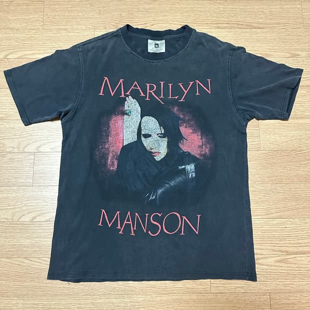 00s Marilyn Manson 마릴린맨슨 밴드 티셔츠