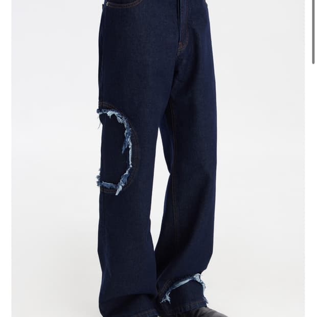 (0) edwardcuming window circle jeans