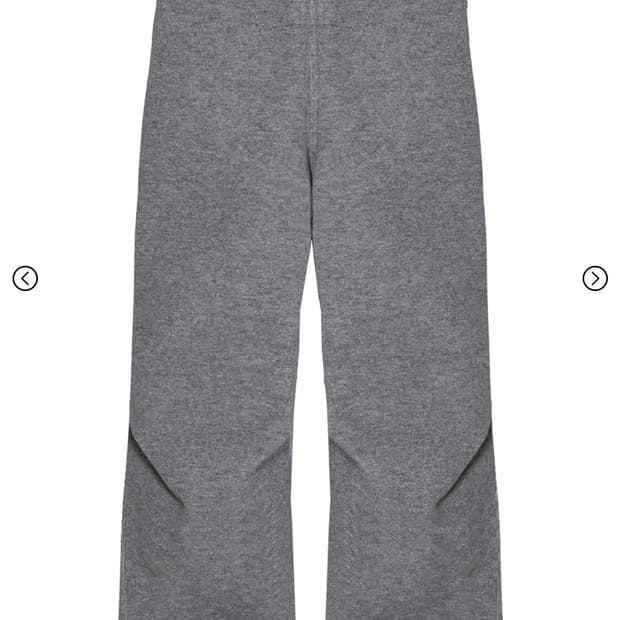 카미엔 코지 울 팬츠 그레이