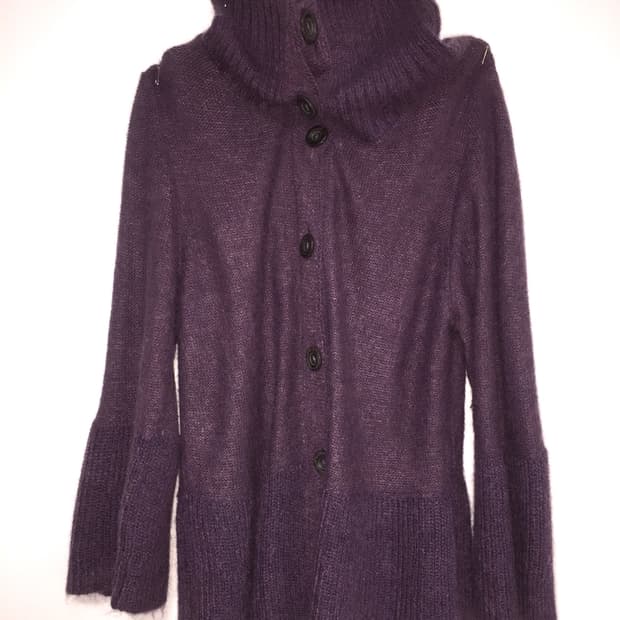 빈티지 니트자켓