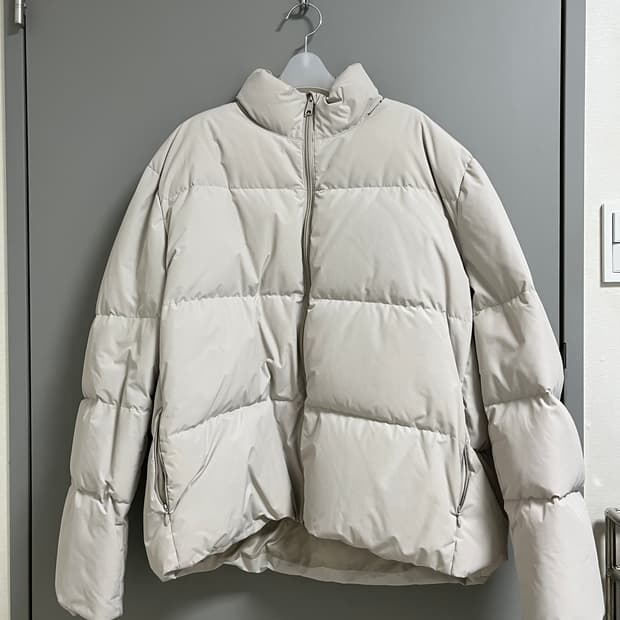 라벨 아카이브 아이보리 패딩