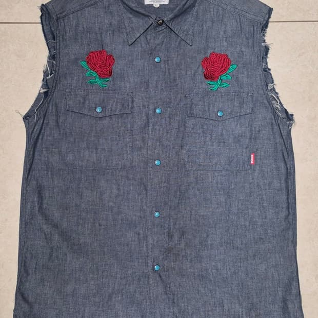 FUCT SSDD
Cut-Off Western Chambray Shirt