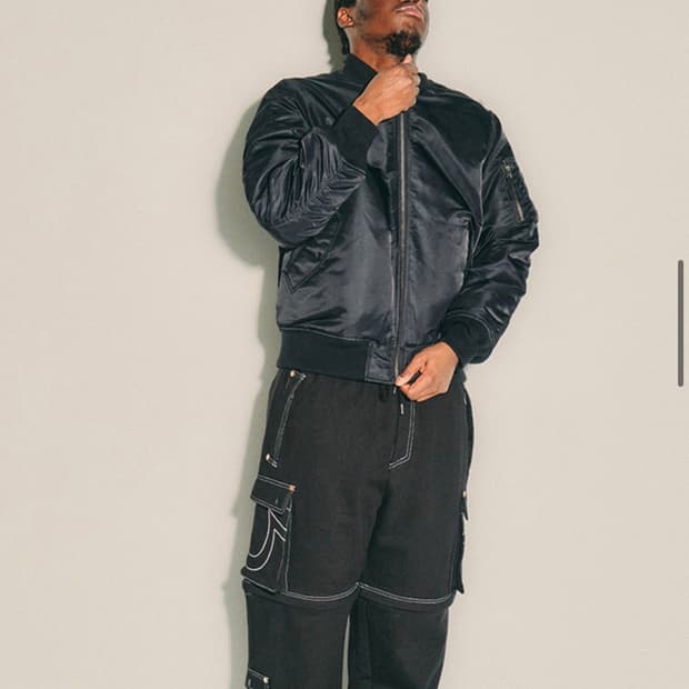 페치선데이 ma1 리버시블 자켓