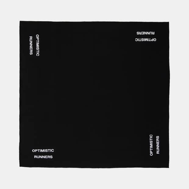 옵티미스틱러너스 스카프 블랙