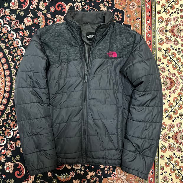 노스페이스 여성 배색 경량 패딩 XXL/100