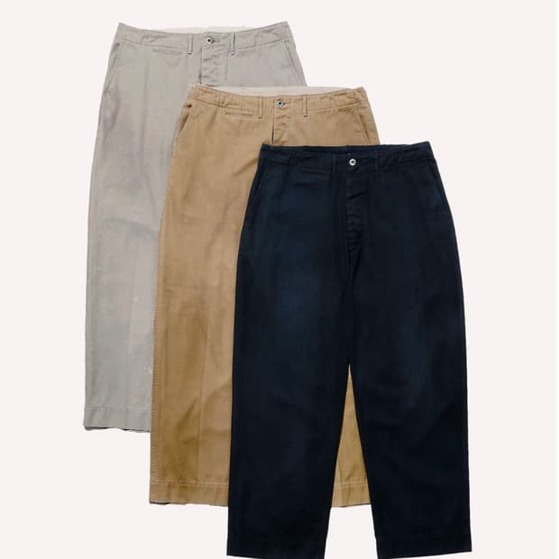 [4] 25aw 아프레쎄 빈티지 치노 트라우져 베이지