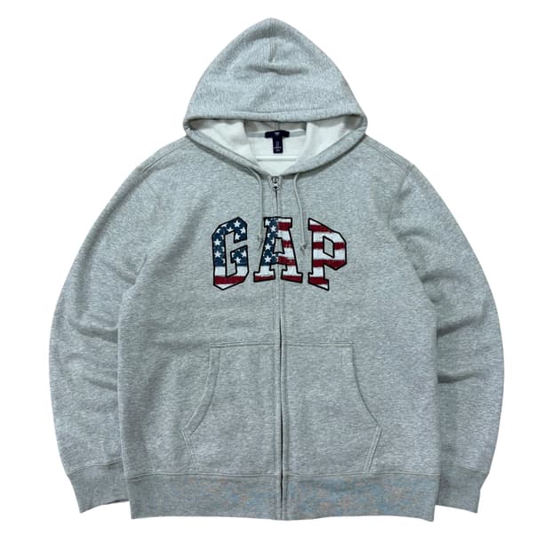 갭 후드집업