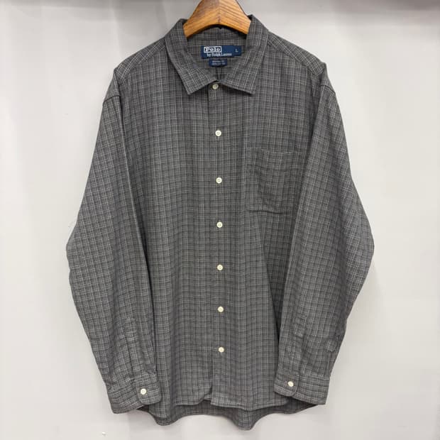 폴로 랄프 로렌 보날드 체크 셔츠 L