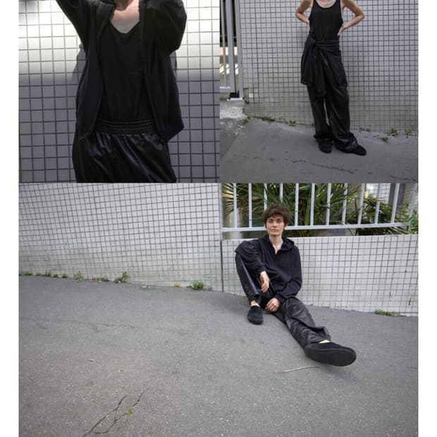 머듈 라운지 후드집업 블랙 2