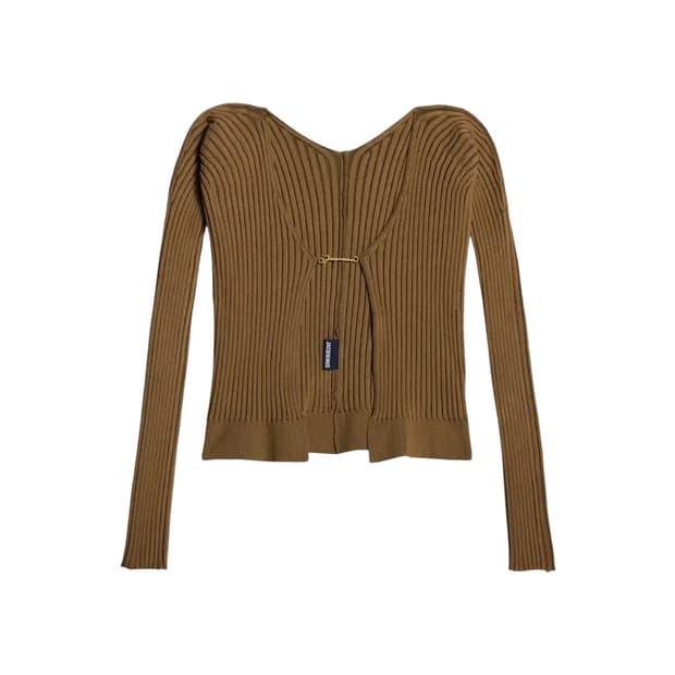 Jacquemus 자크뮈스 프랄루 골지 니트 가디건