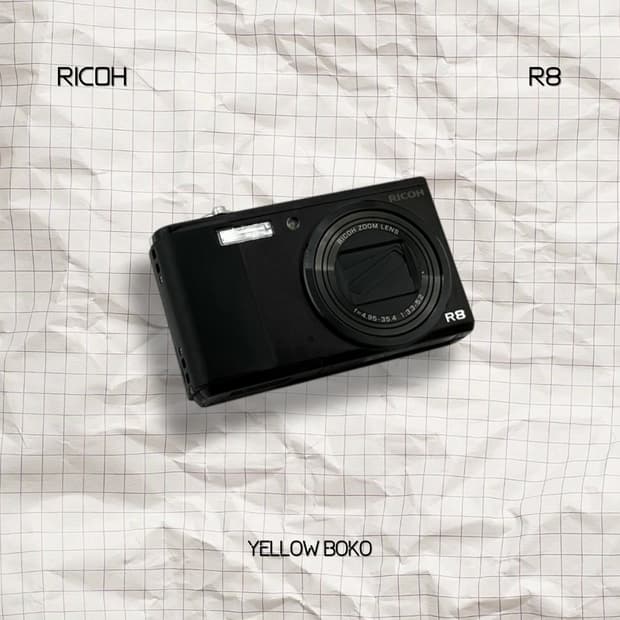 [NEW] 인스타 감성 리코 RICOH R8 레트로 디지털 카메라
