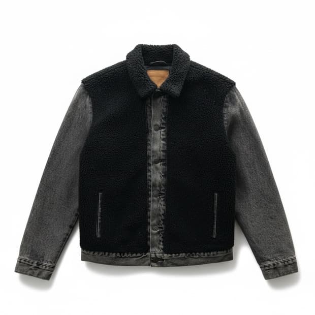 LEVIS 리바이스 그리즐리 쉐르파 데님 자켓 M