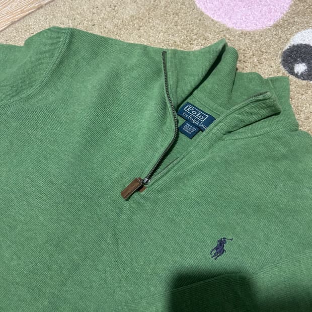 폴로 풀 오버 그린