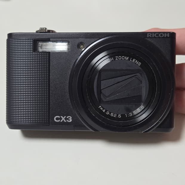 리코 CX3 블랙 디지털 카메라