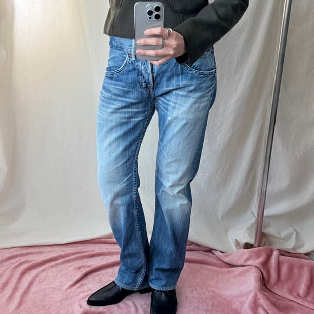 Omnigod 옴니갓 레귤러 핏 셀비지 데님