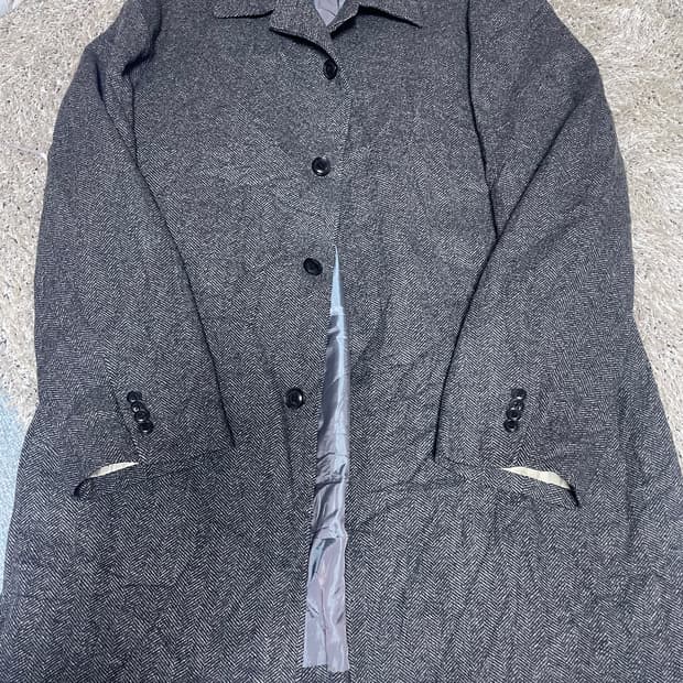 일본판 AREZZO BIANCONI 110 캐시미어혼방코트