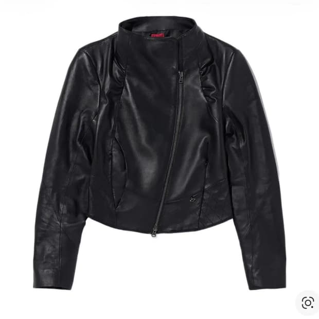 미스치프 펠리스 레더 자켓 블랙 s