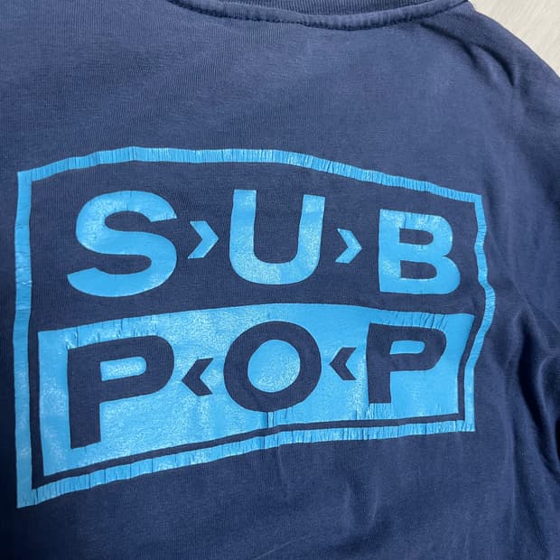 90s SUBPOP 롱슬리브
