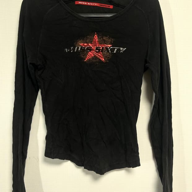 miss sixty 빈티지 롱슬리브