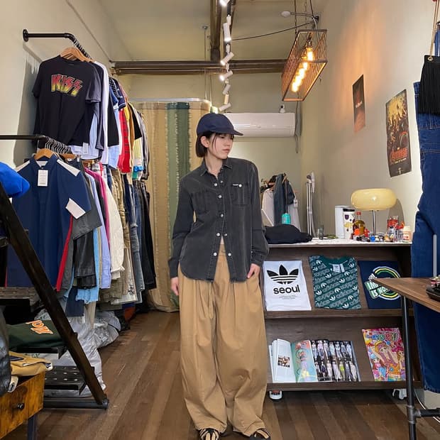 Polo jeans company데님 셔츠 