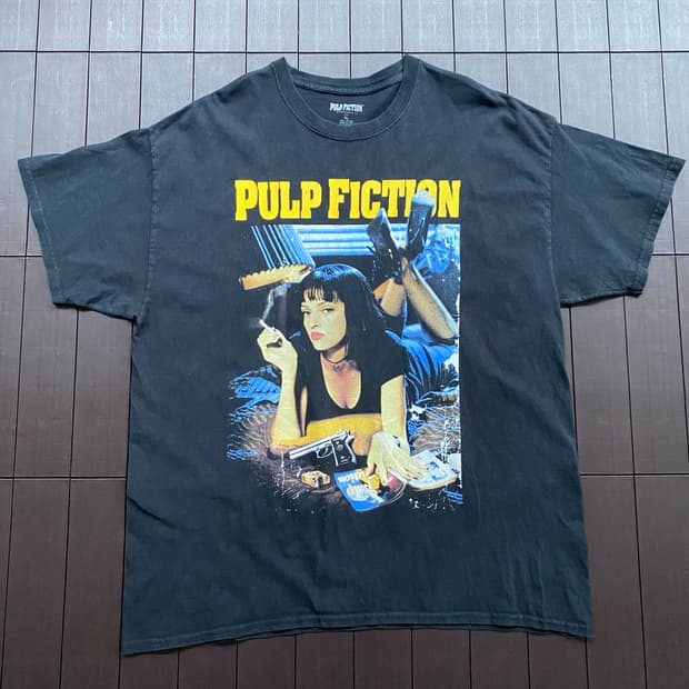 (XL) 빈티지 펄프픽션 무비티 티셔츠