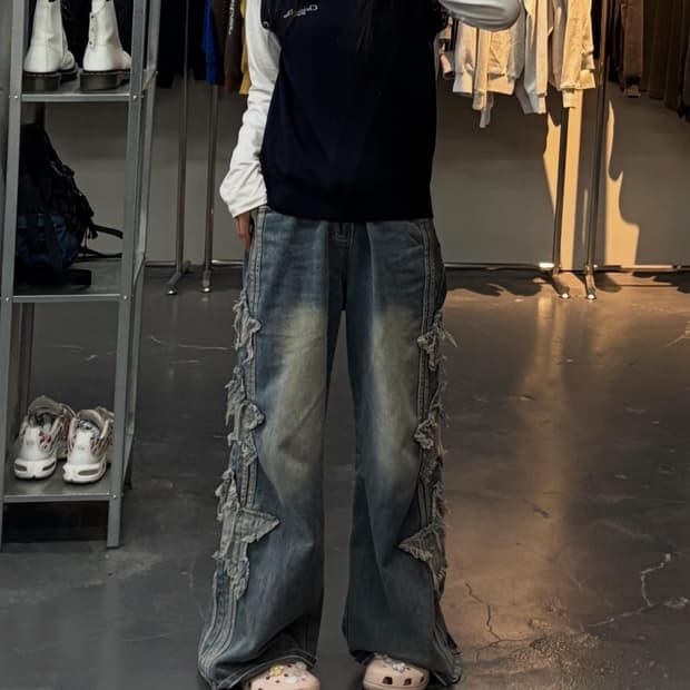 크리스챤 디올 CD 로고 니트 베스트 A2760