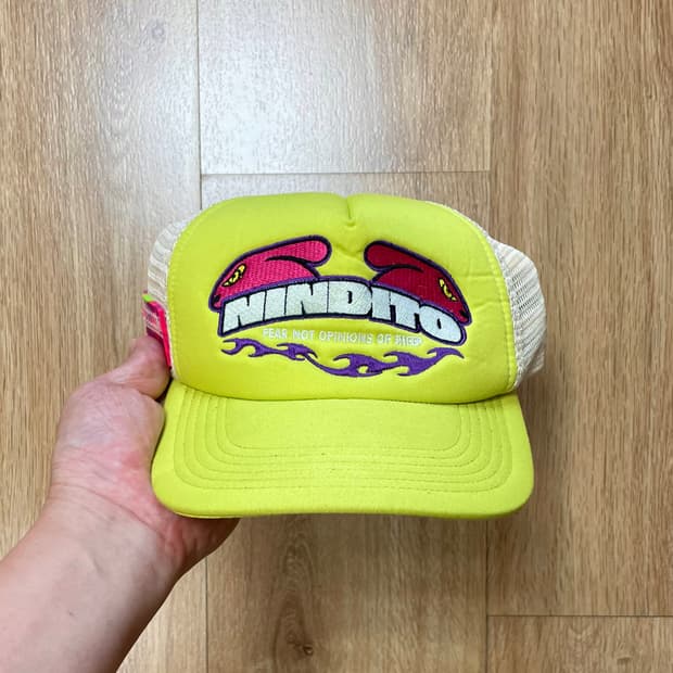 택포) Nindito 트러커햇 트러커캡 매쉬캡 빈티지모자