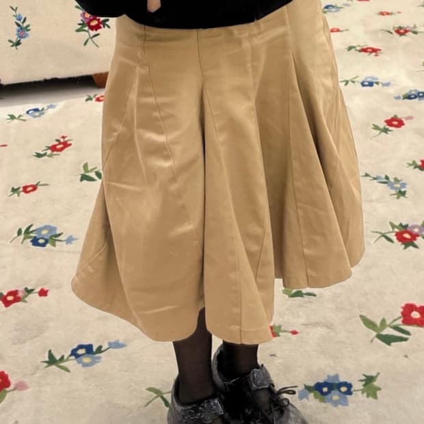 Junya watanabe back chinch skirt