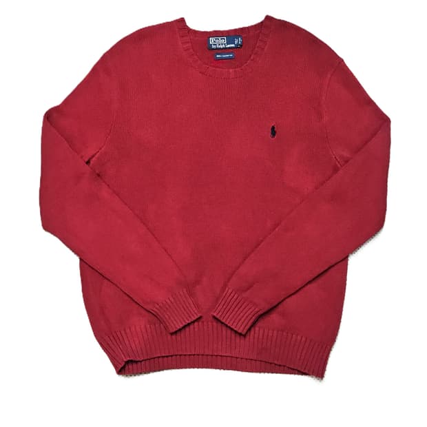 폴로 랄프로렌 100% 피마 코튼 니트