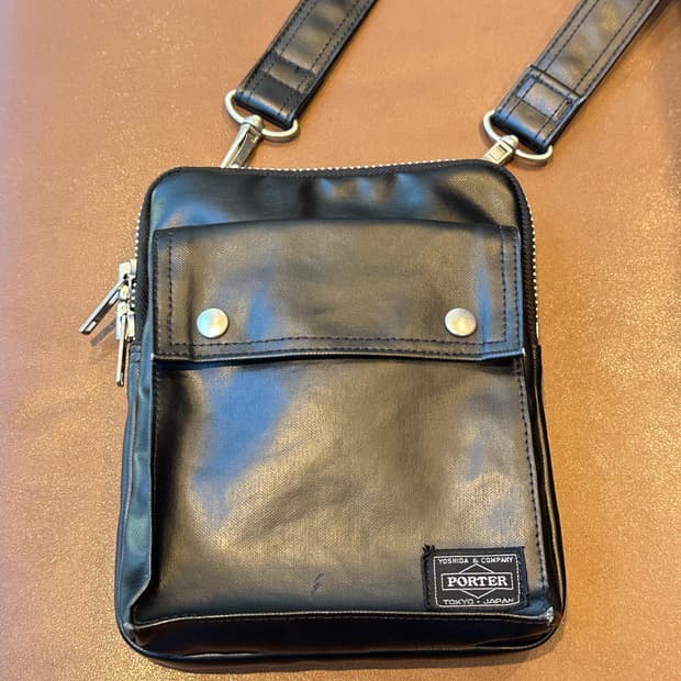 포터 프리스타일 크로스백 숄더백 S 블랙