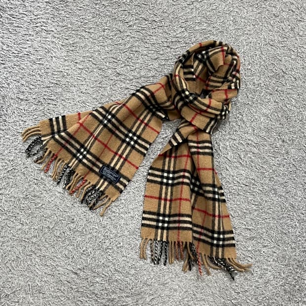 버버리 램스울 머플러