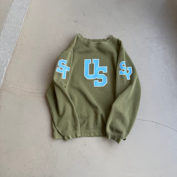 00s 스투시 크루넥 스웻셔츠