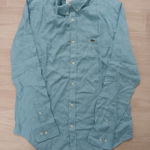 라코스테 블루 셔츠 38 (95사이즈)