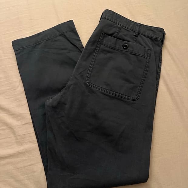 32) Margaret Howell 코튼 팬츠