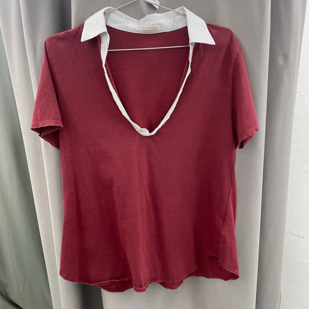 셔츠 카라 반팔티   