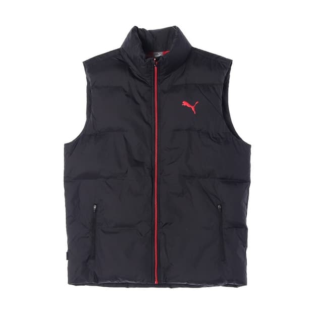 푸마 덕다운 패딩 조끼 L