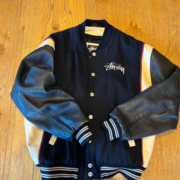 빈티지 90s stussy ss coupe 쿠페 스투시 바시티 XL