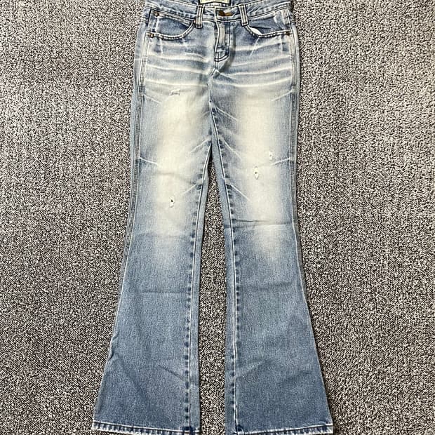  빈티지9. EVEJEANS 부츠컷 와이드 데님팬츠 청바지